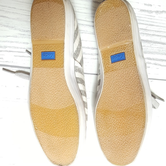 Keds Gray and White Striped - Picture 4 of 4