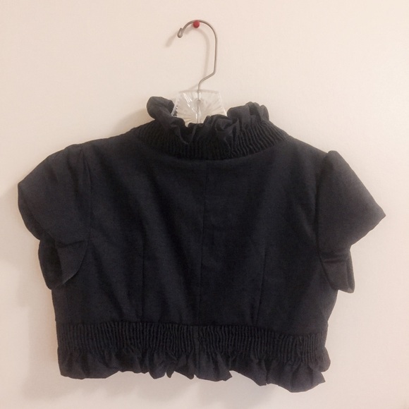 Forever 21 Ruffle-Trim Short Sleeve Bolero - Picture 2 of 4