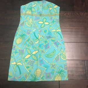 Lilly Pulitzer Strapless Dress