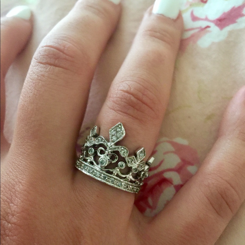 Crown Ring - Sz 8