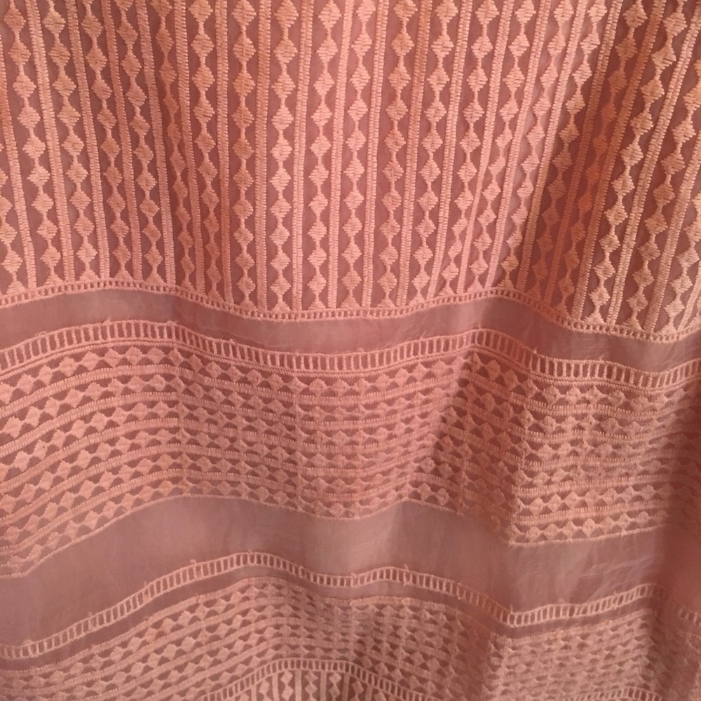Anne Taylor dress size 12 peach
