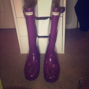 Hunter rain boots
