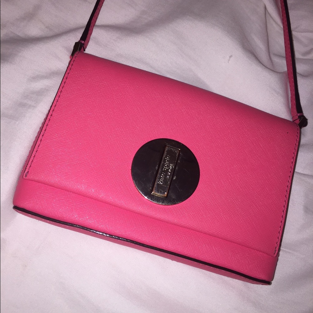 Kate Spade hot pink crossbody