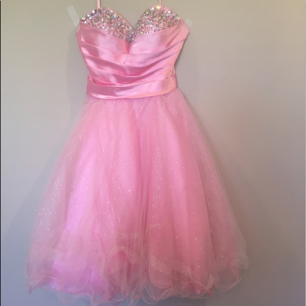 Pink Sparkly Dress!