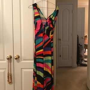 Colorful maxi dress
