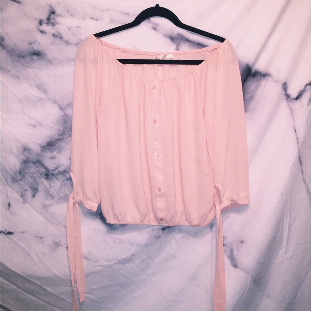 Pink top