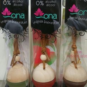 Ona long lasting fragrance air freshener set of 3
