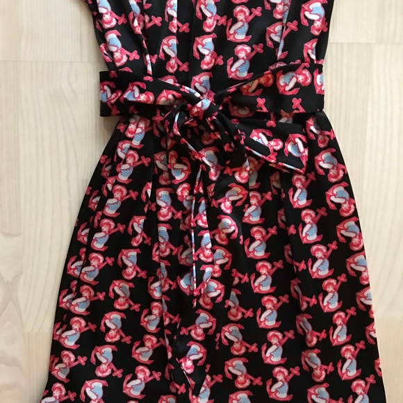Rare 2009 Betsey Johnson sailor print dress - Picture 4 of 8