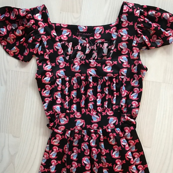 Rare 2009 Betsey Johnson sailor print dress - Picture 5 of 8