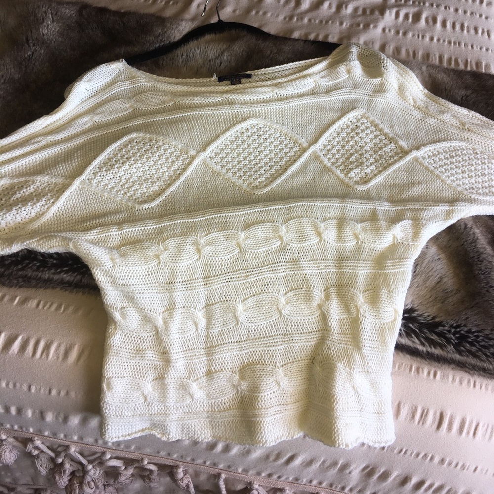Cropped sweater
