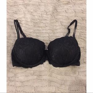 PINK Push-Up Demi Buste Bra
