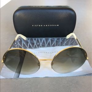 Victoria Beckham "Supra Round" Sunglasses