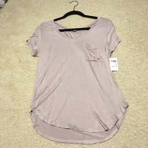 Light Puple V-Neck