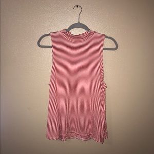 High neck tank top