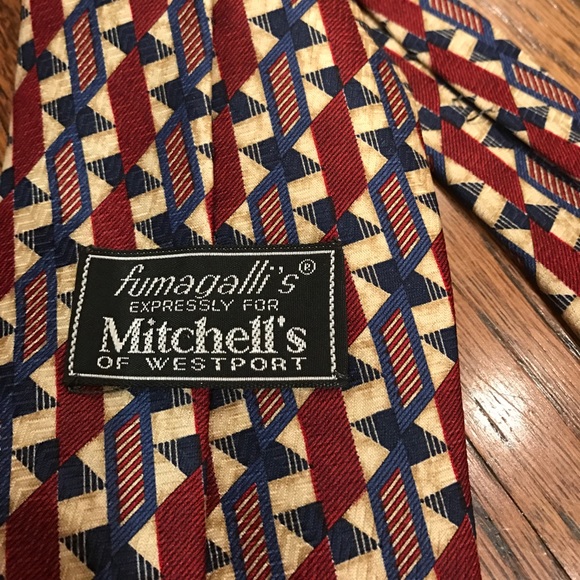 Mitchell's Patterned Tie - Picture 2 of 2