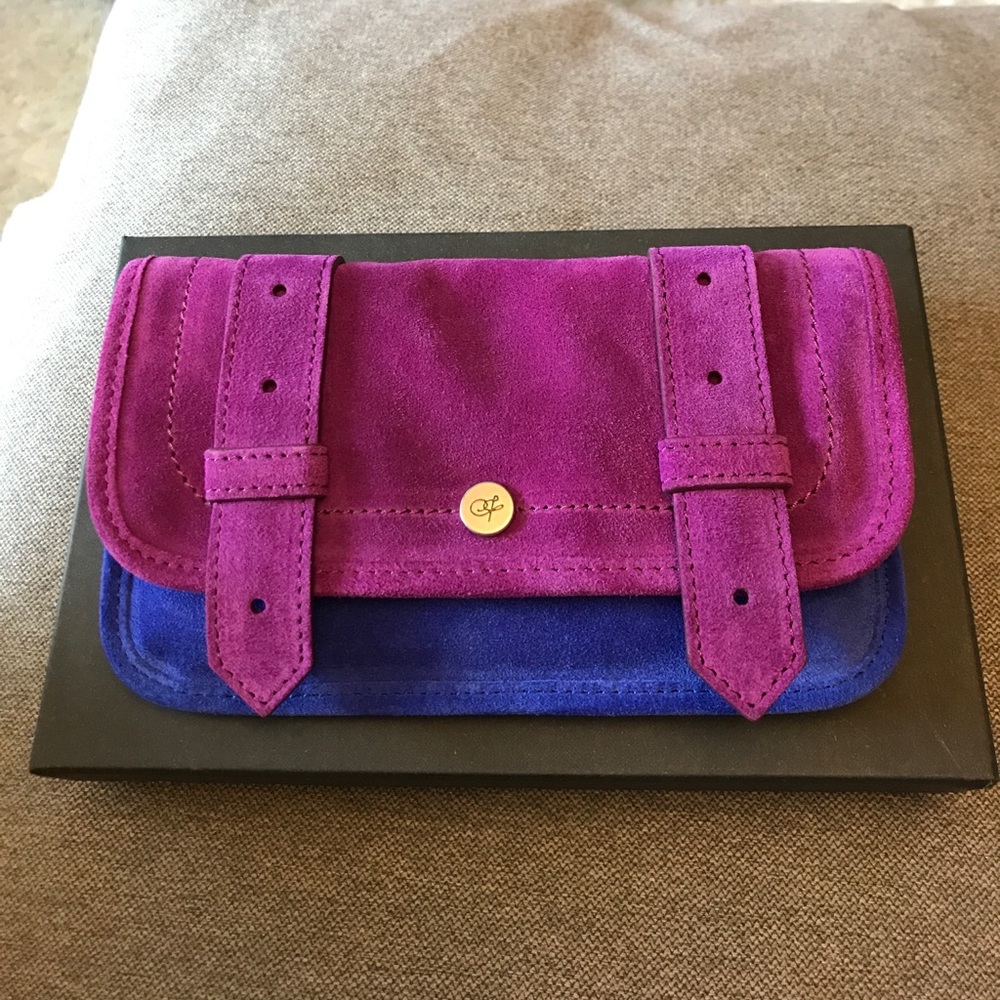 Brand New Proenza Schouler Purple/Blue PS1 Wallet