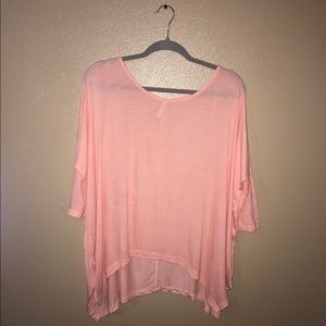 3/4 sleeve over sized top