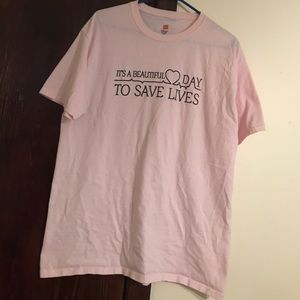 Grey's Anatomy slogan t-shirt