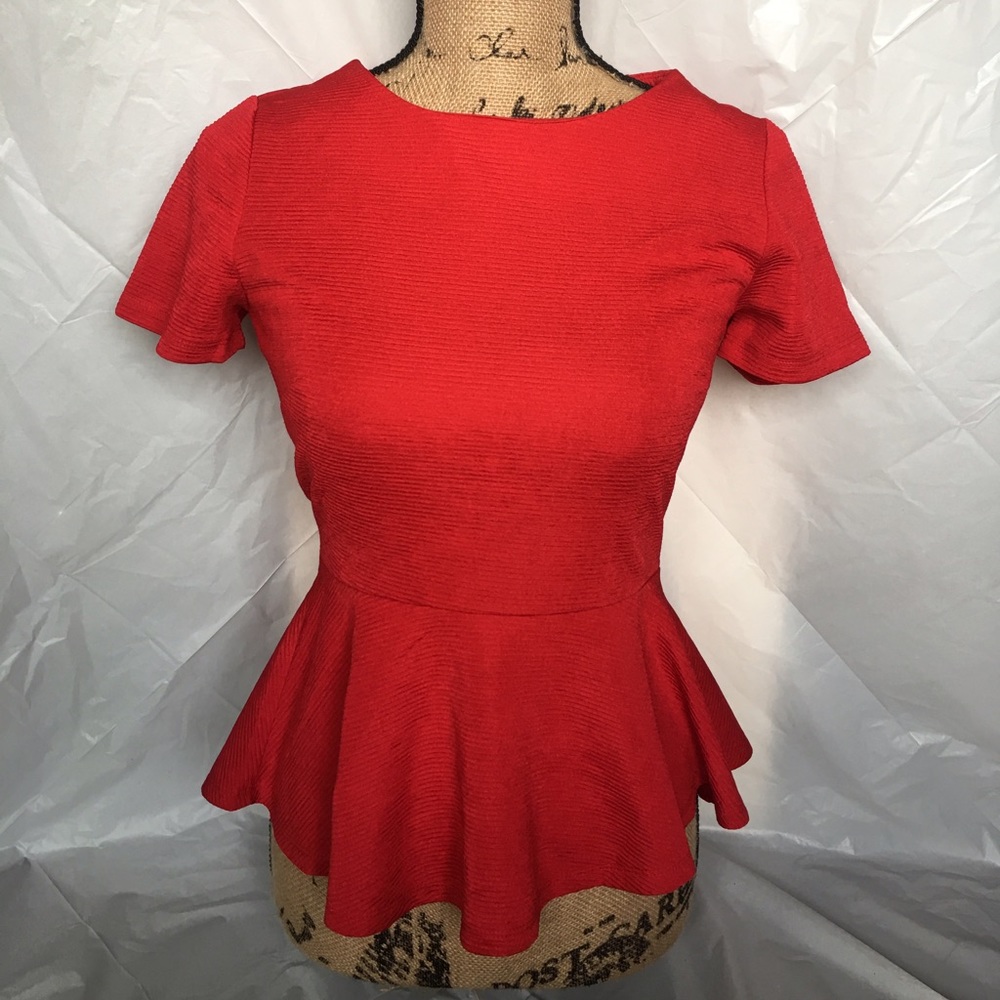 Peplum top