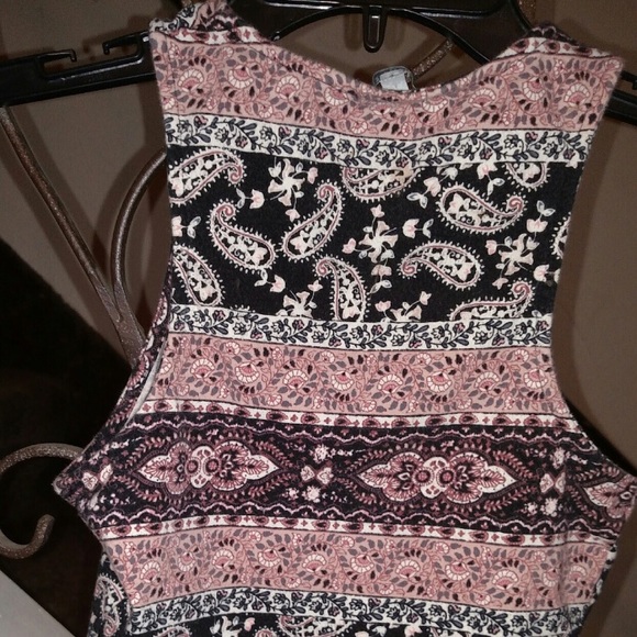 Boho Crop Top NEW - Picture 3 of 5