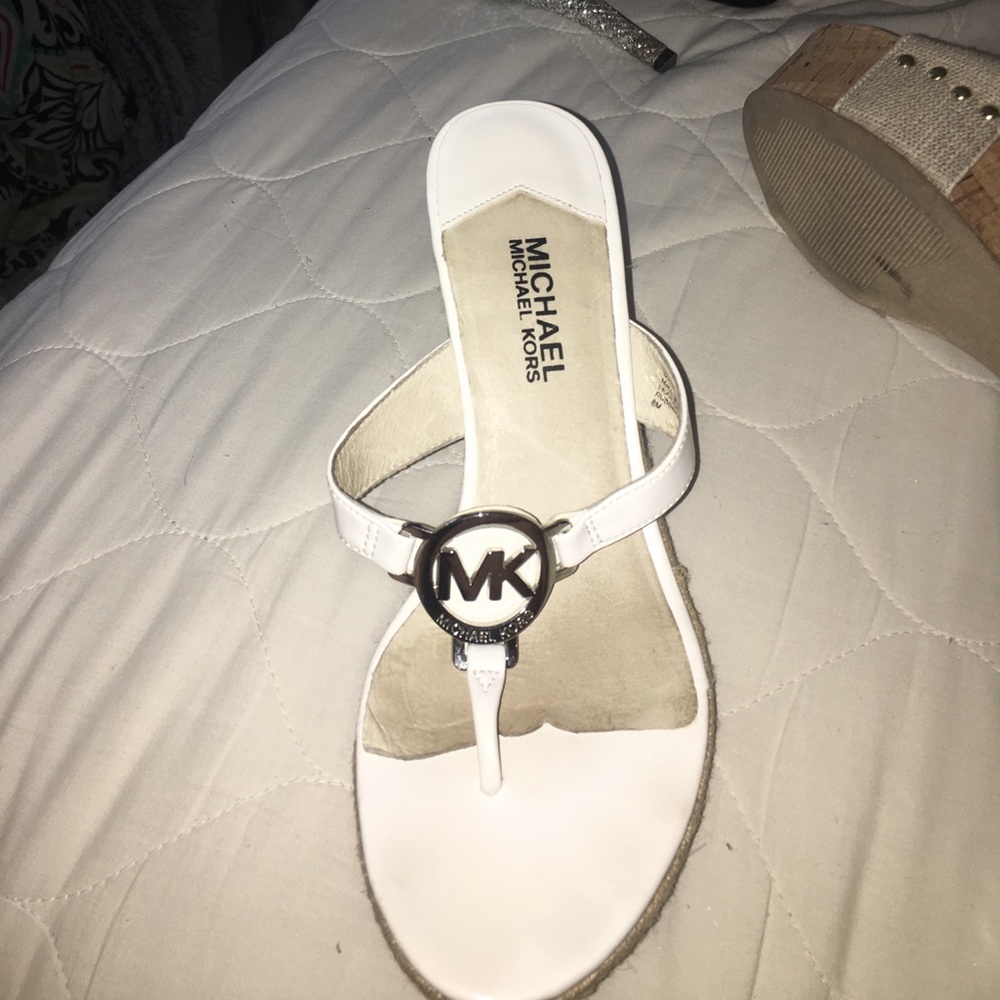 michael kors wedged heels