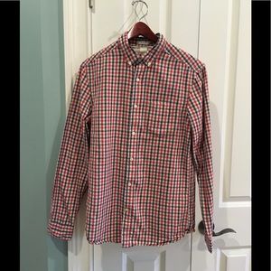NWOT Red and Blue H&M Gingham Button Up Shirt