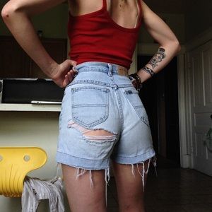 Vintage Distressed Shorts