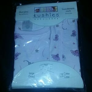 Size 12-18M 2 Piece Short Johns NIP