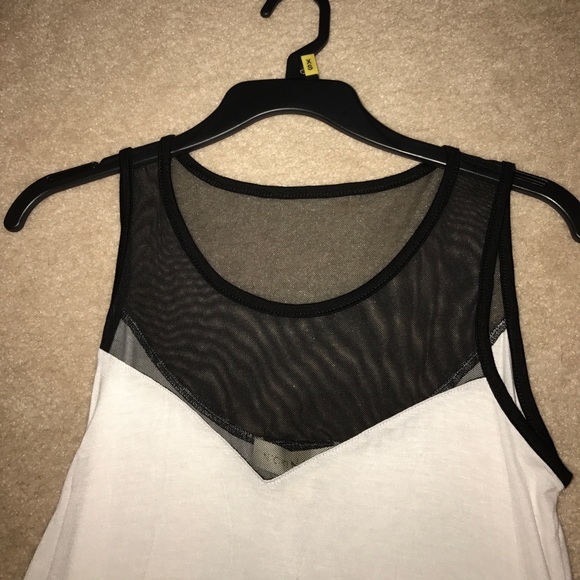 NEW NICKI MINAJ High low Mesh Tank long soft - Picture 7 of 7