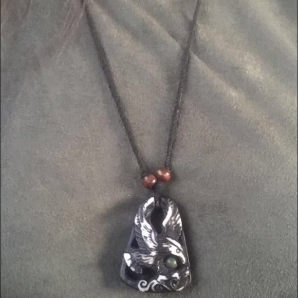 Necklace with Rock Pendant - Picture 1 of 1