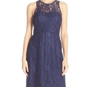 Donna Morgan "Harlow" Dress in Indigo