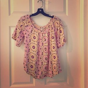 Lucky Brand Medallion top