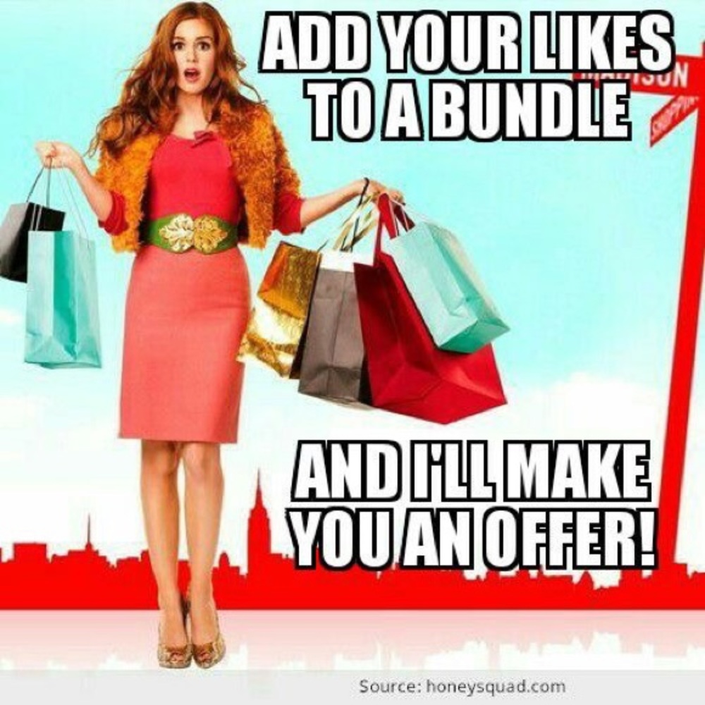 Bundle two or more items and I will make you an offer!!