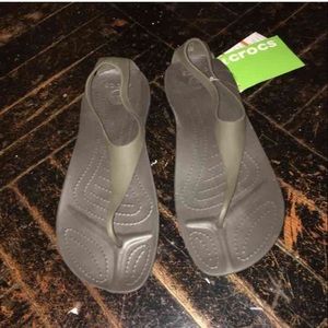 Croc sexy flip flop