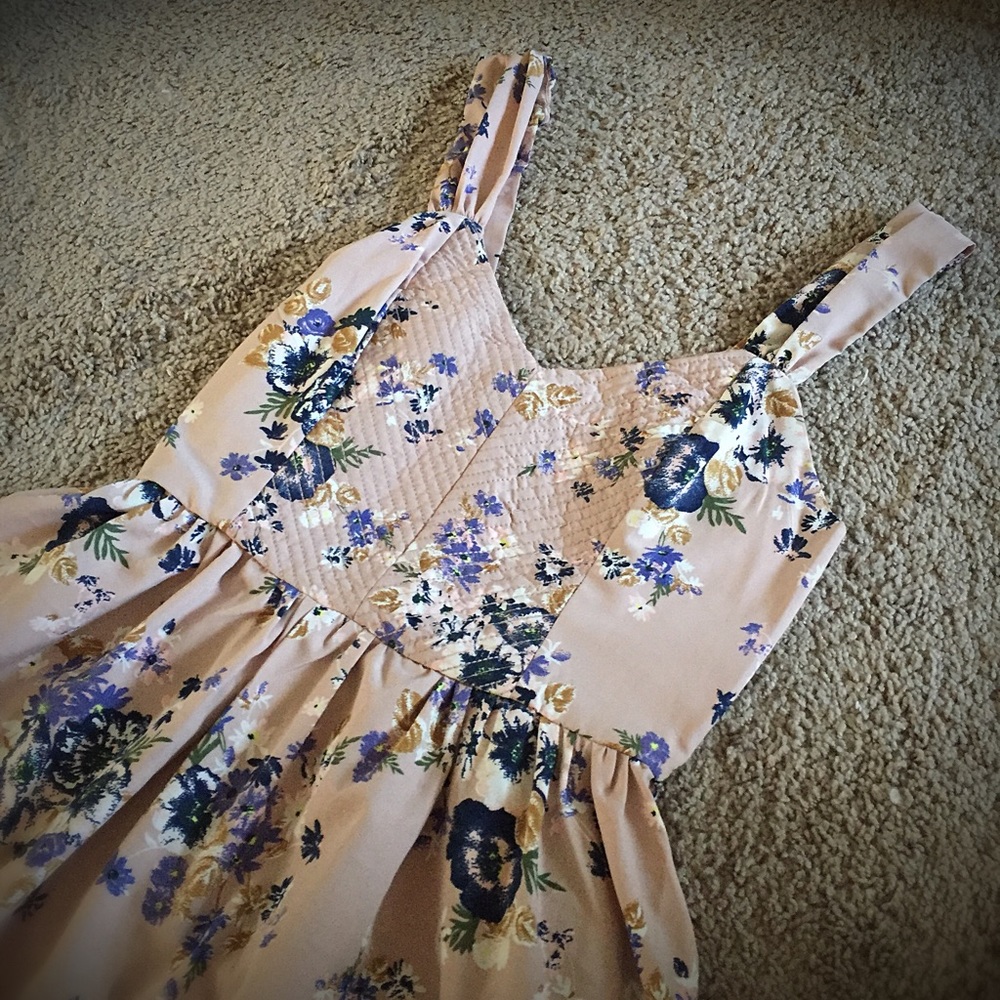 Silky Floral Sundress