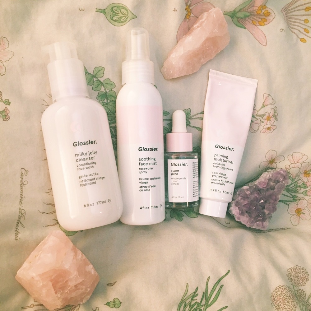 Glossier Skincare Set