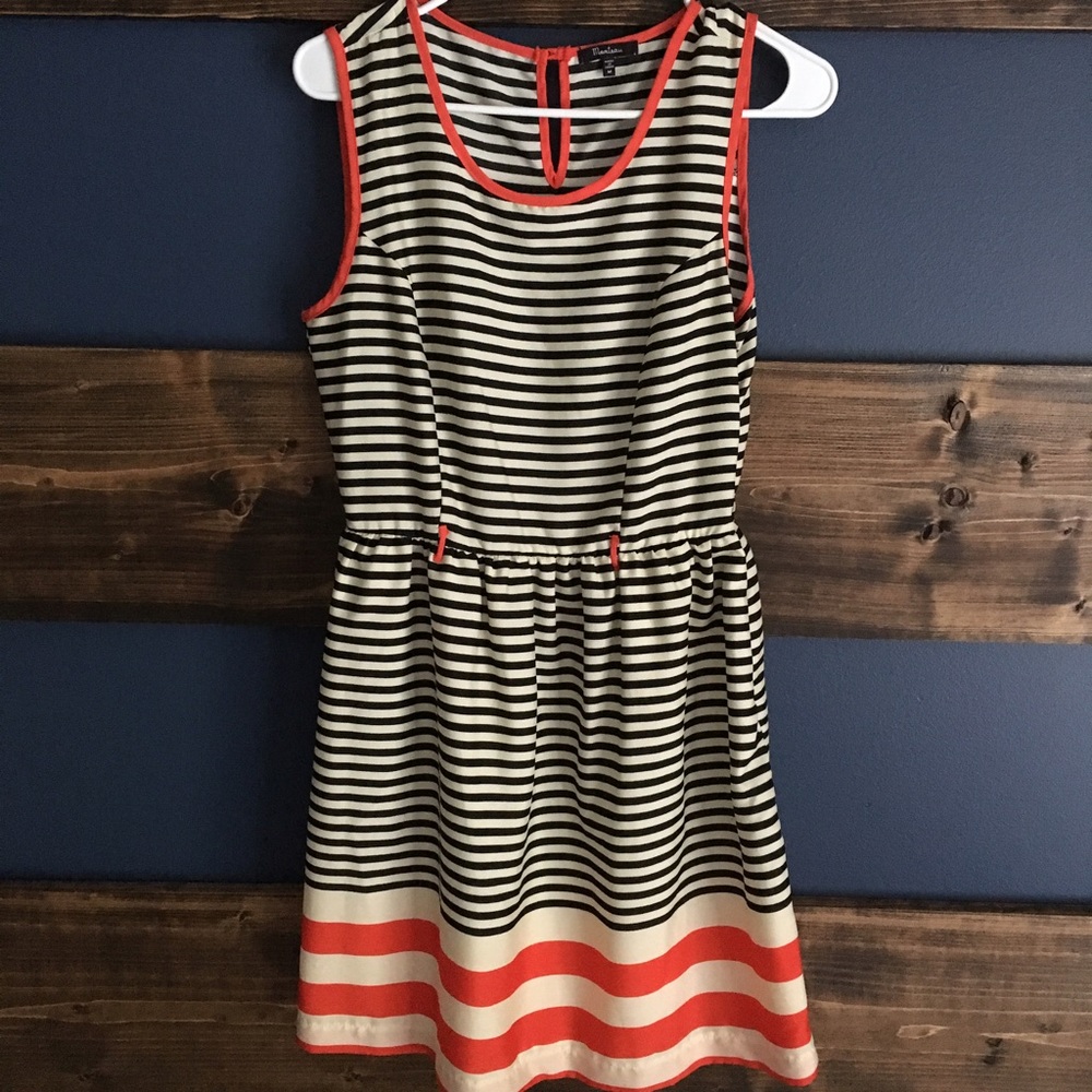 Striped tank dress