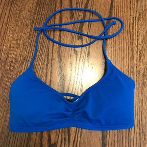 VS PINK Scoop Neck Halter Bikini Top