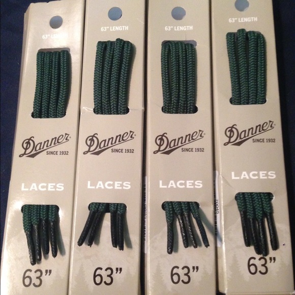 Danner 63in Unisex Green 16-18 Eyelet Boot laces - Picture 2 of 4