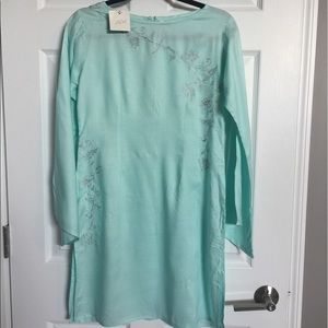 NWT-Beautiful sage green Kurti/kameez