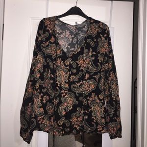 Long-sleeve shirt sized medium