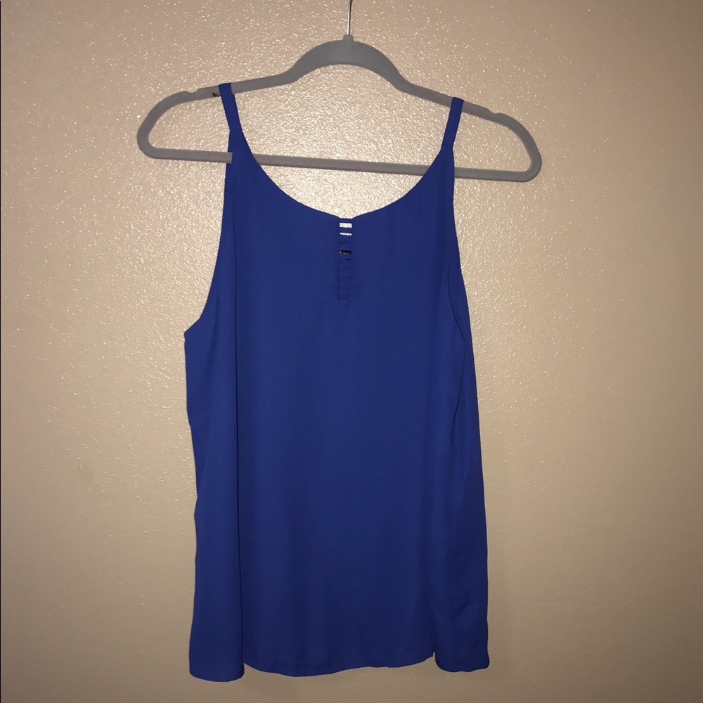 Blue tank top