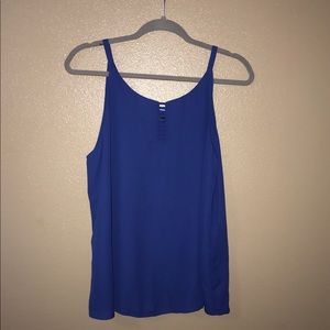 Blue tank top