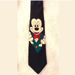 Disney Men's Special Edition Mickey Mouse Silk Tie Disney Men's Special Edition Mickey Mouse Silk Tie