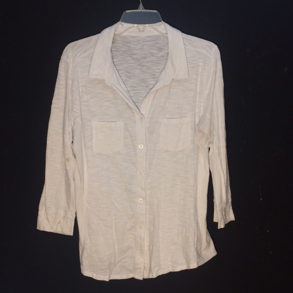 White Button Up Shirt