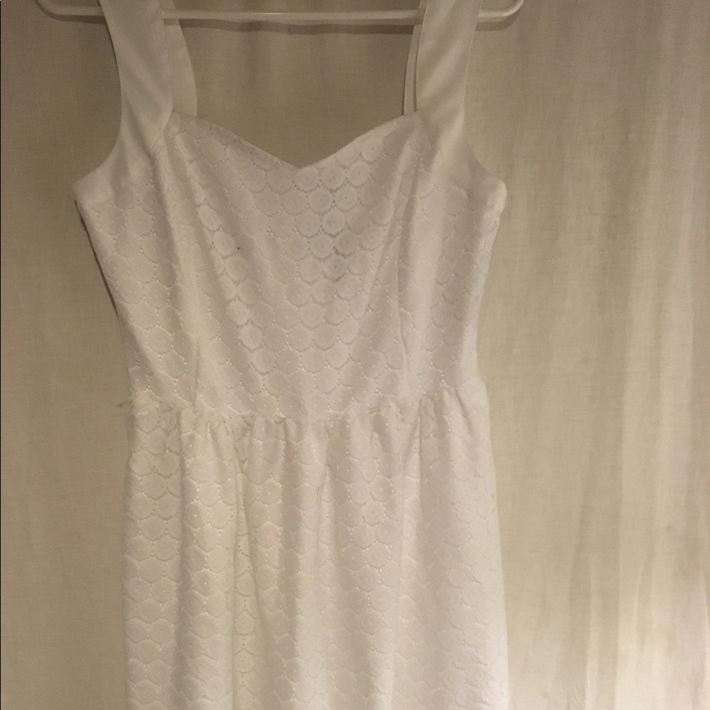 Cute white lacy sundress