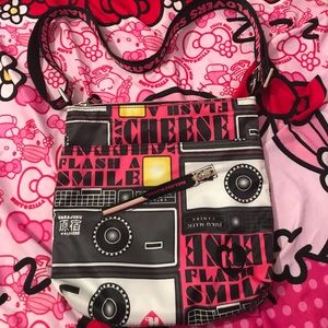 Harajuku Lovers camera print cross body.