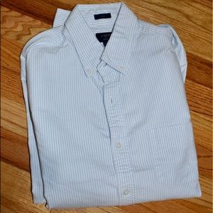 SALE🎉 J. Crew Men's Pinstripe Slim Fit Oxford