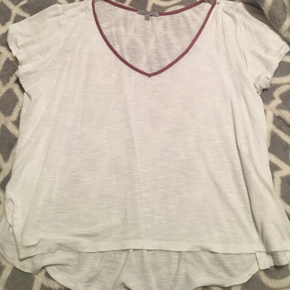 Fresh white cropped top