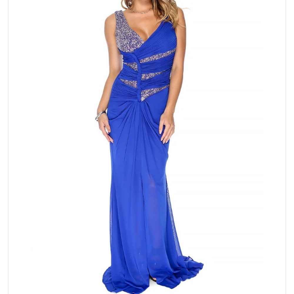  NWT WOW Couture Dress Gown Prom Formal size S